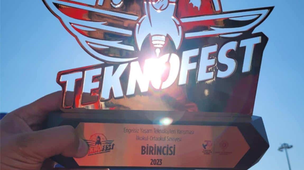 Teknofest 2023  Yarışmasında Projemiz Türkiye Birincisi Oldu.